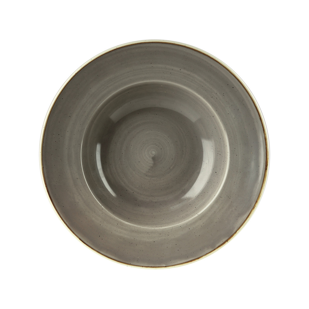 Stonecast, Teller tief mit breiter Fahne Profile ø 280 mm / 0,47 l Peppercorn Grey